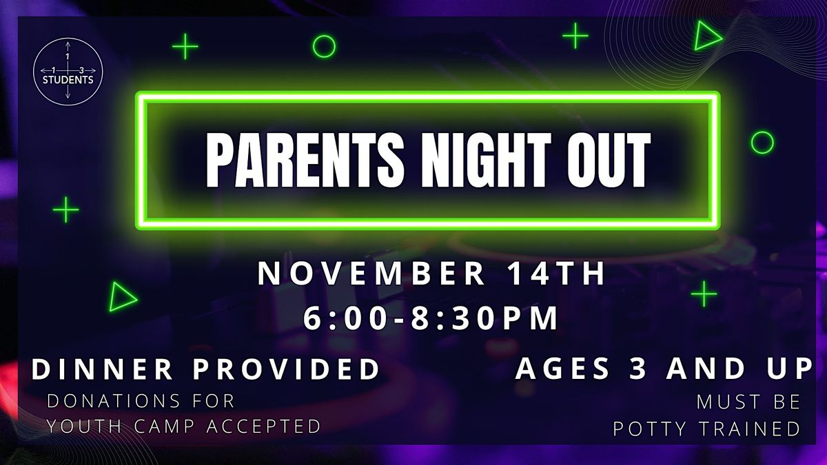 Fundraiser: Parents Night Out