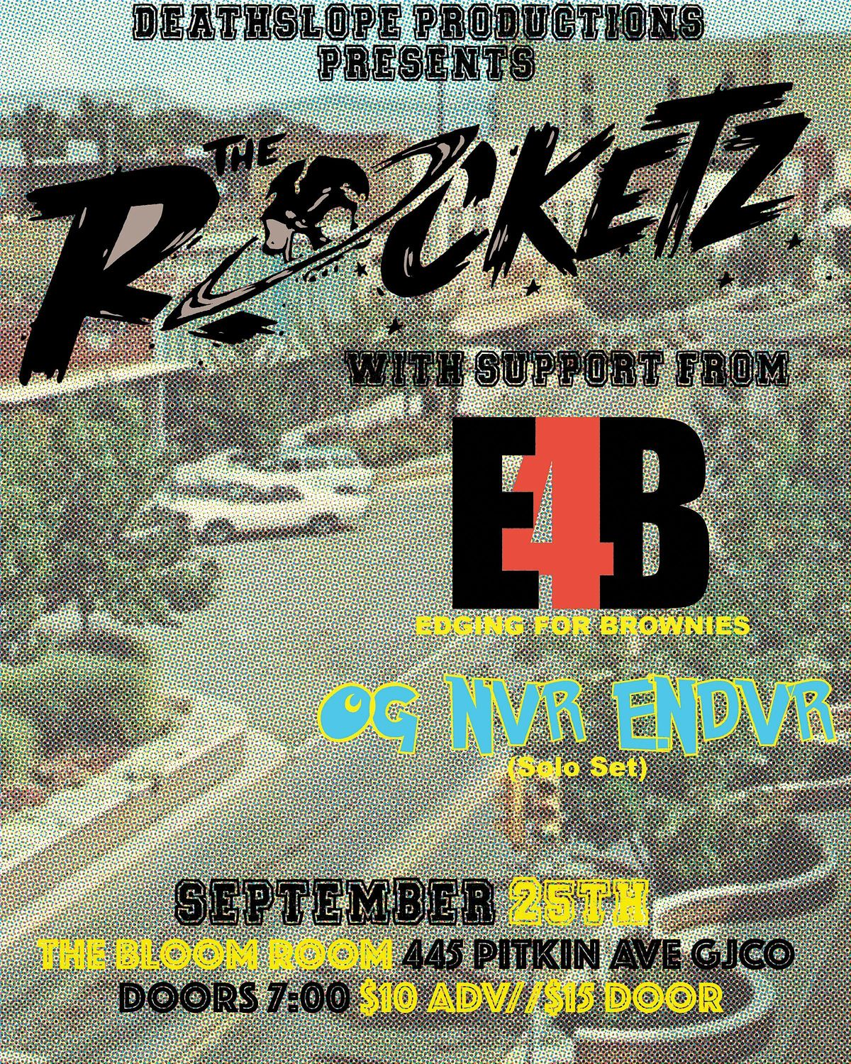 The Rocketz, Edging For Brownies, & OG NVR ENDVR (solo set) @ Bloom Room