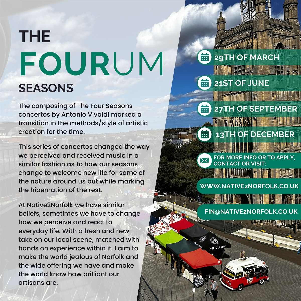 Native2Norfolk: The Fourum Seasons, Norwich
