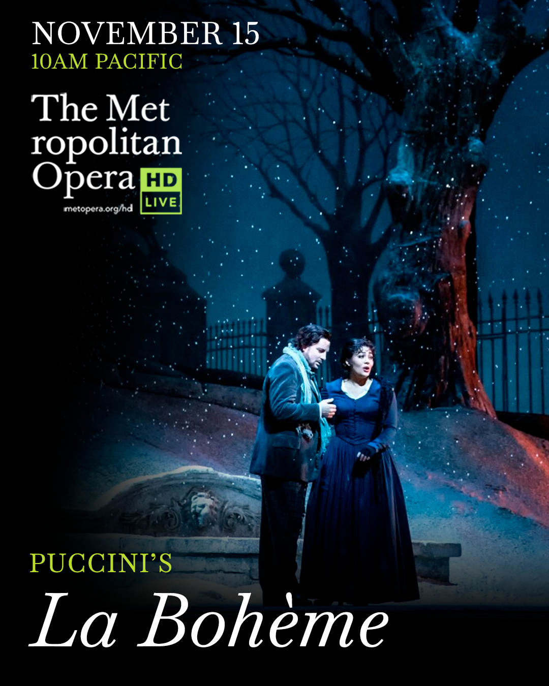 Met Live In HD - La Boheme at Paramount Theater Charlottesville