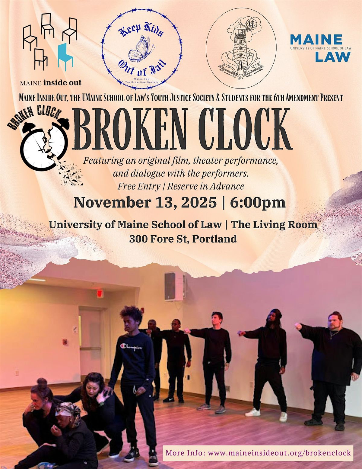 Broken Clock at University of Maine School of Law