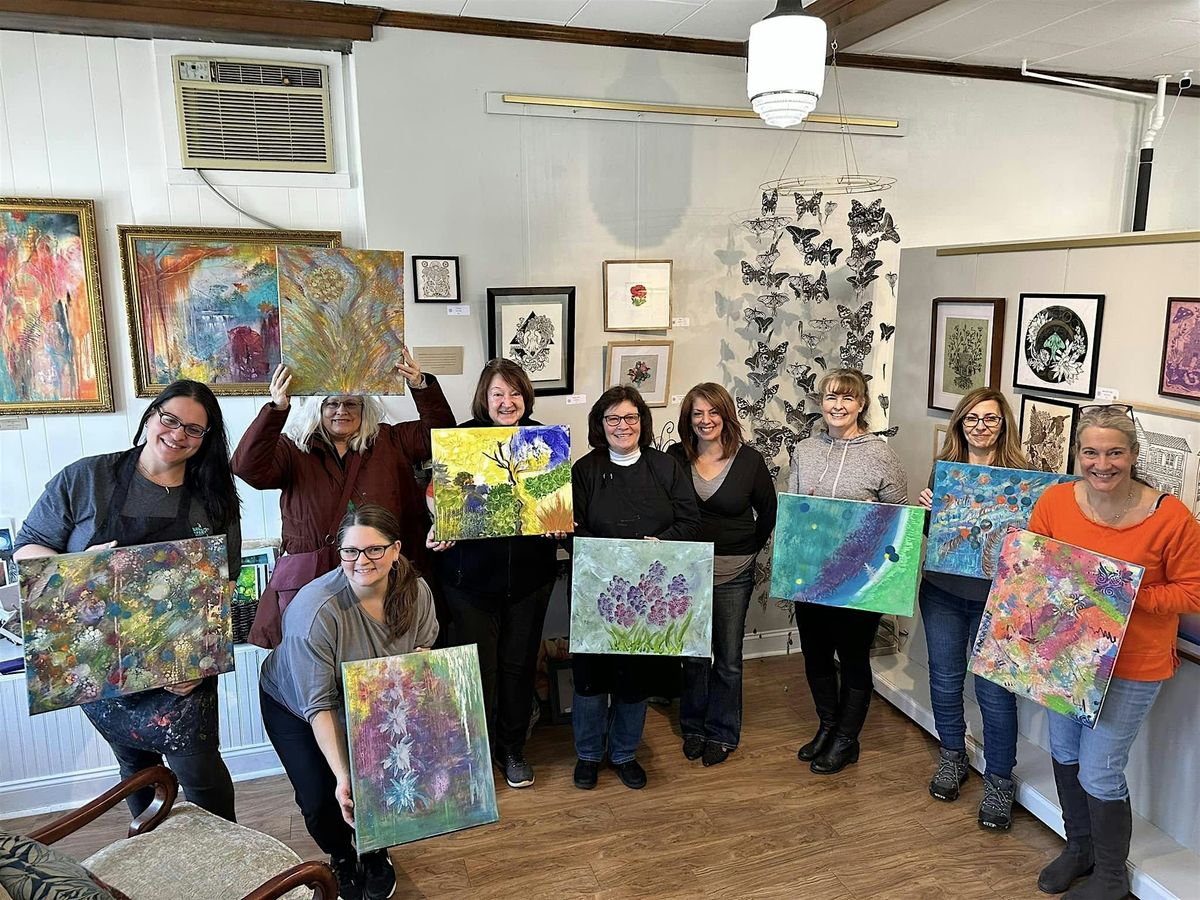 FREE Intuitive Painting Workshop @ Stony Point Art Studio East- Fairport