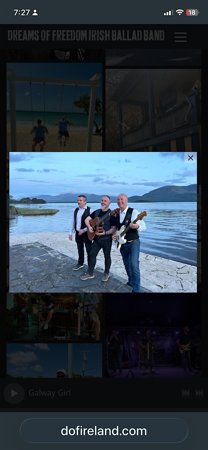 DREAMS OF FREEDOM LIVE AT CHIEF O NEILLS