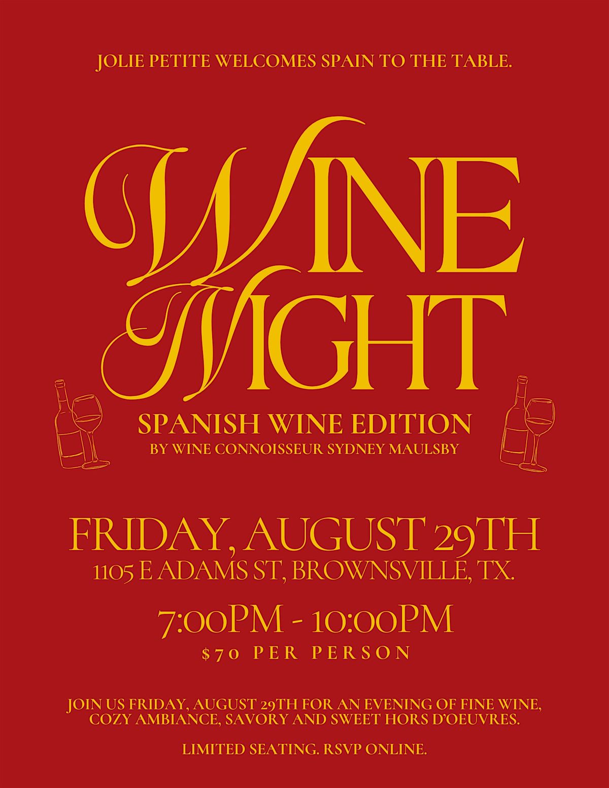 Wine Night: Spain Edition