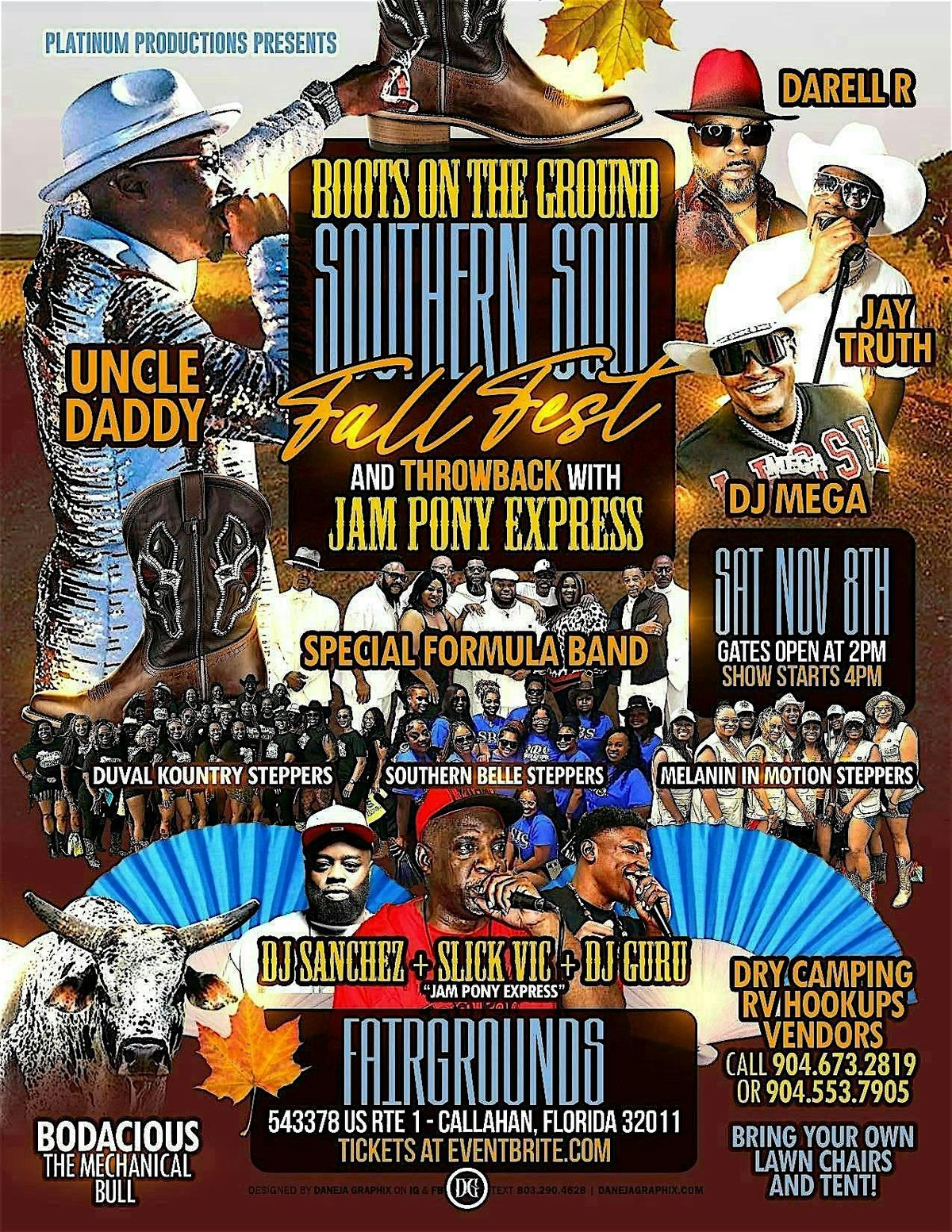 BOOTS ON THE GROUND SOUTHERN SOUL FALL FEST AND THROWBACK