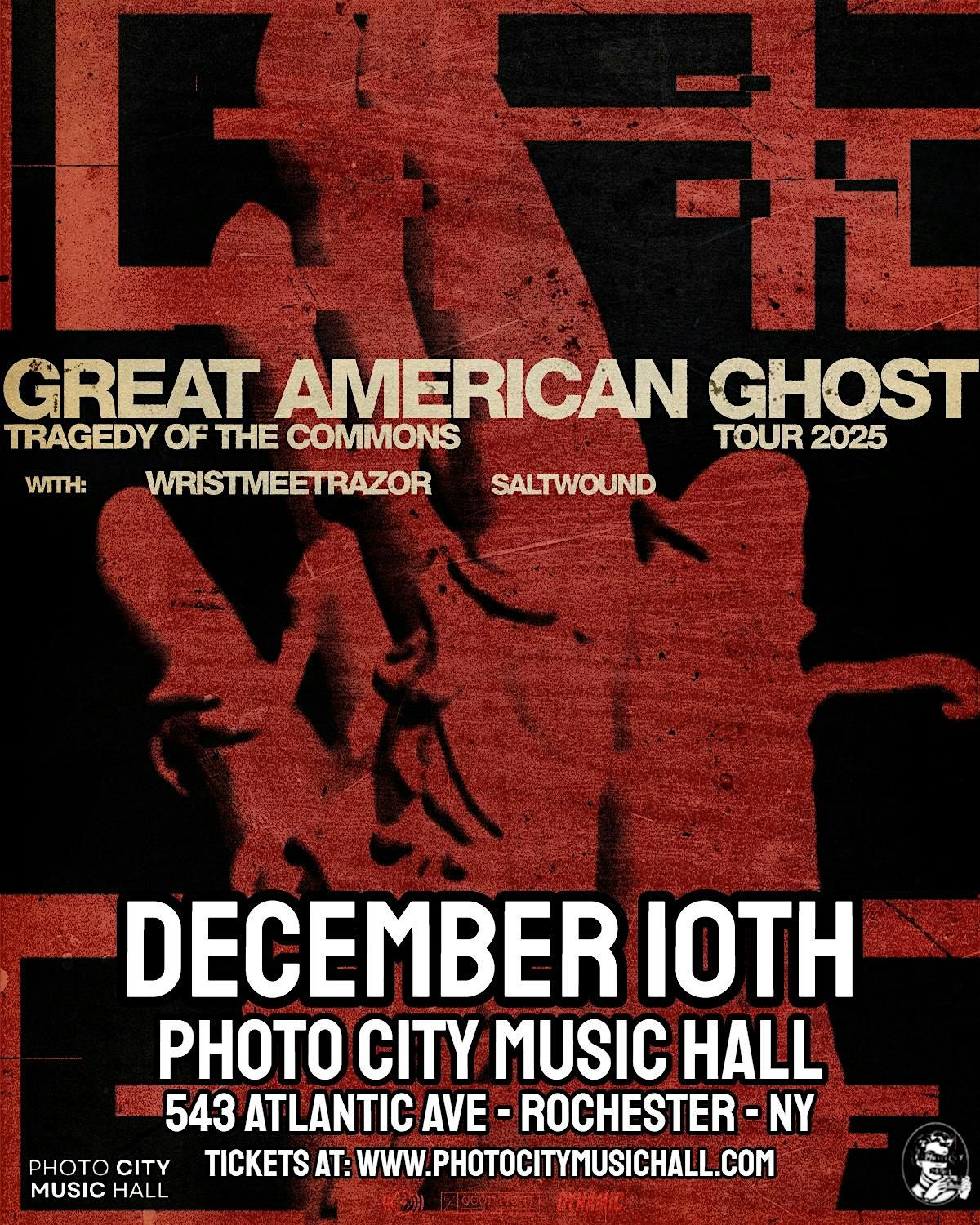 Great American Ghost w\/ Wristmeetrazor & Saltwound - Rochester, NY