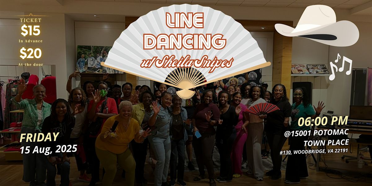Line Dance with Sheila Snipes.