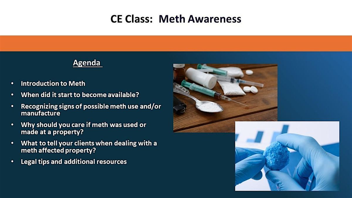 CE Event: Meth Awareness