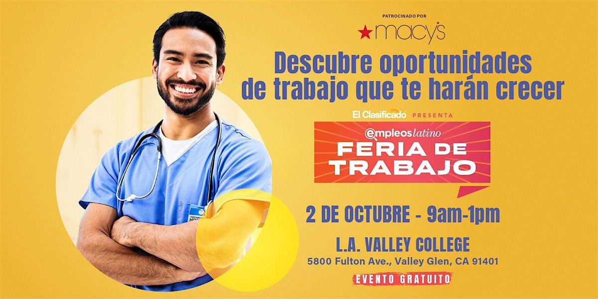 Feria de Empleo en Los Angeles Valley College