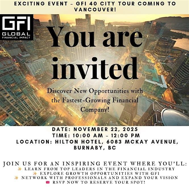 Discover a Career in Financial Services, presented by GFI