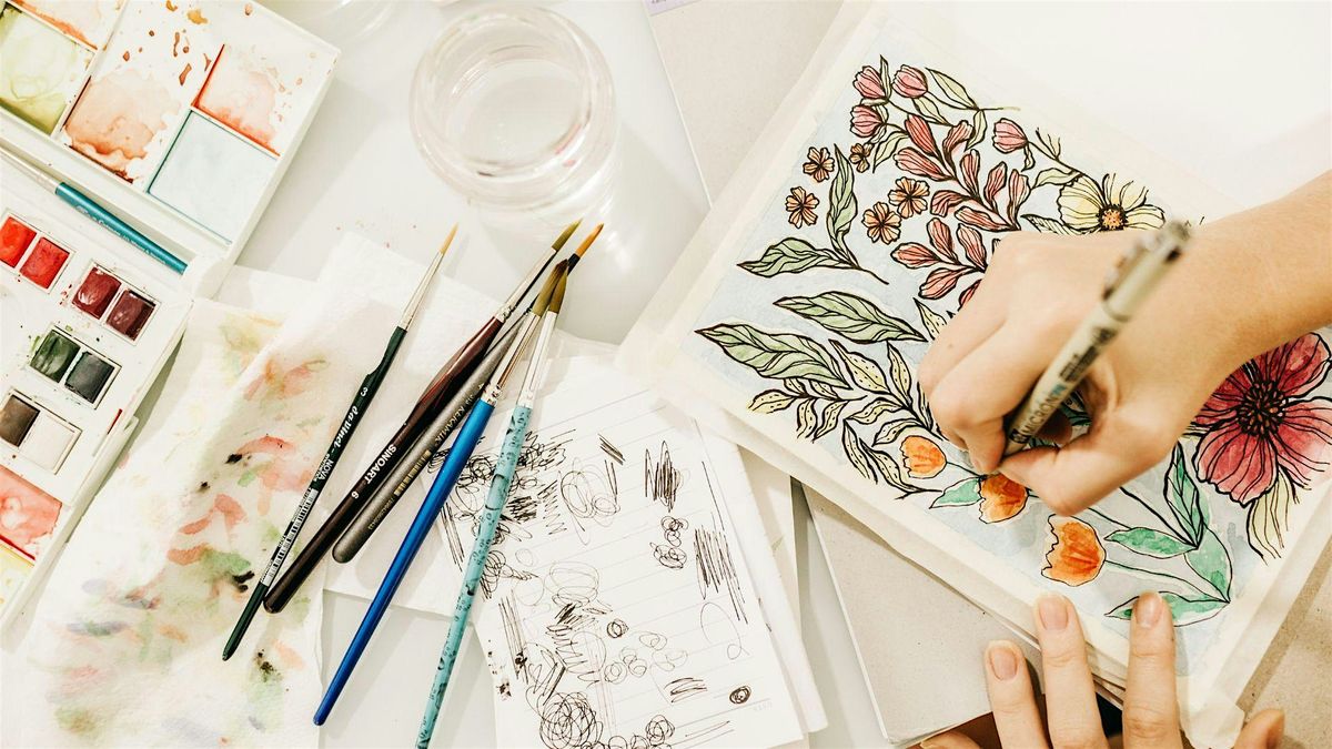 Botanical Art Guided Studio Time with Camille