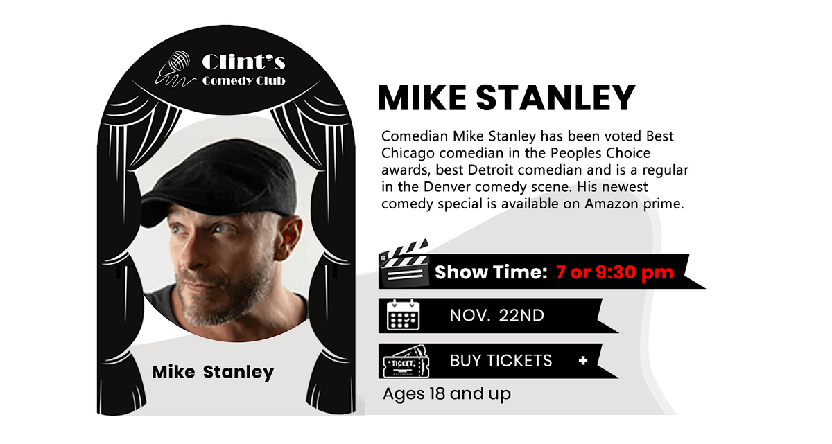 Comedian Mike Stanley
