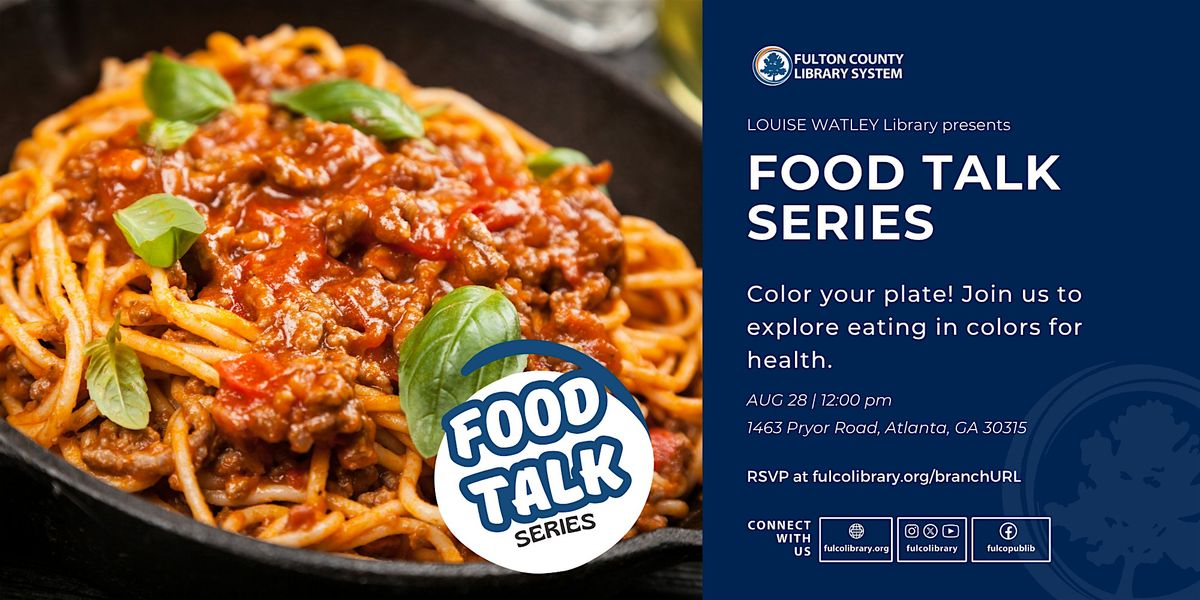 Food Talk: Color Your Plate