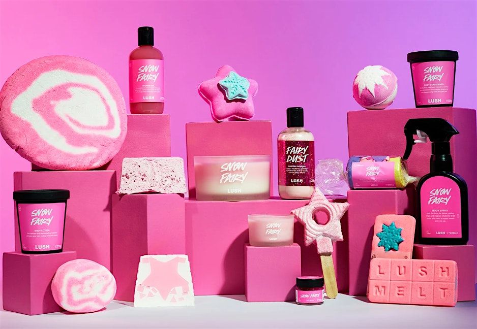 LUSH Swansea | Snow Fairy Slumber Party