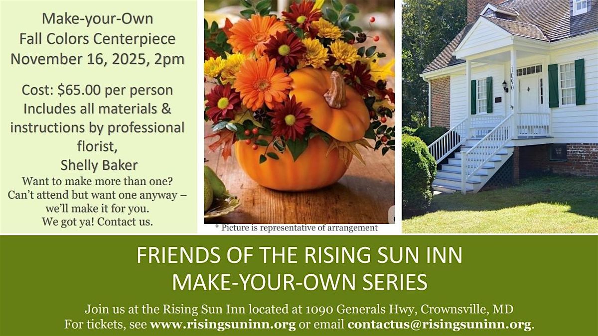 Pumpkin Fall Floral Centerpiece