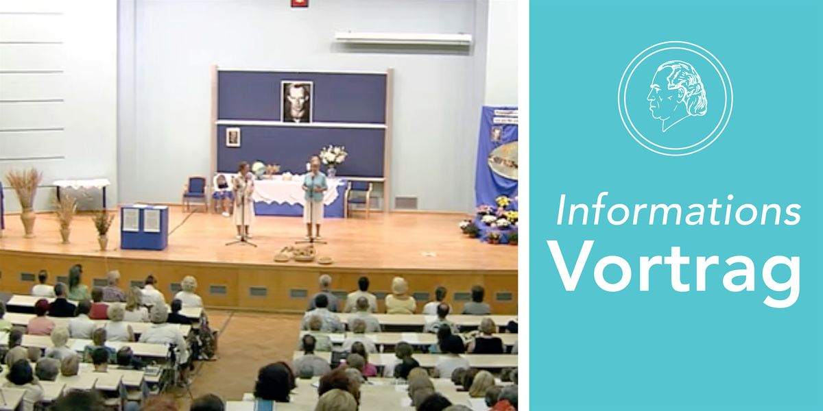 Informationsvortrag - "Deine Gedanken gestalten dir das Leben."