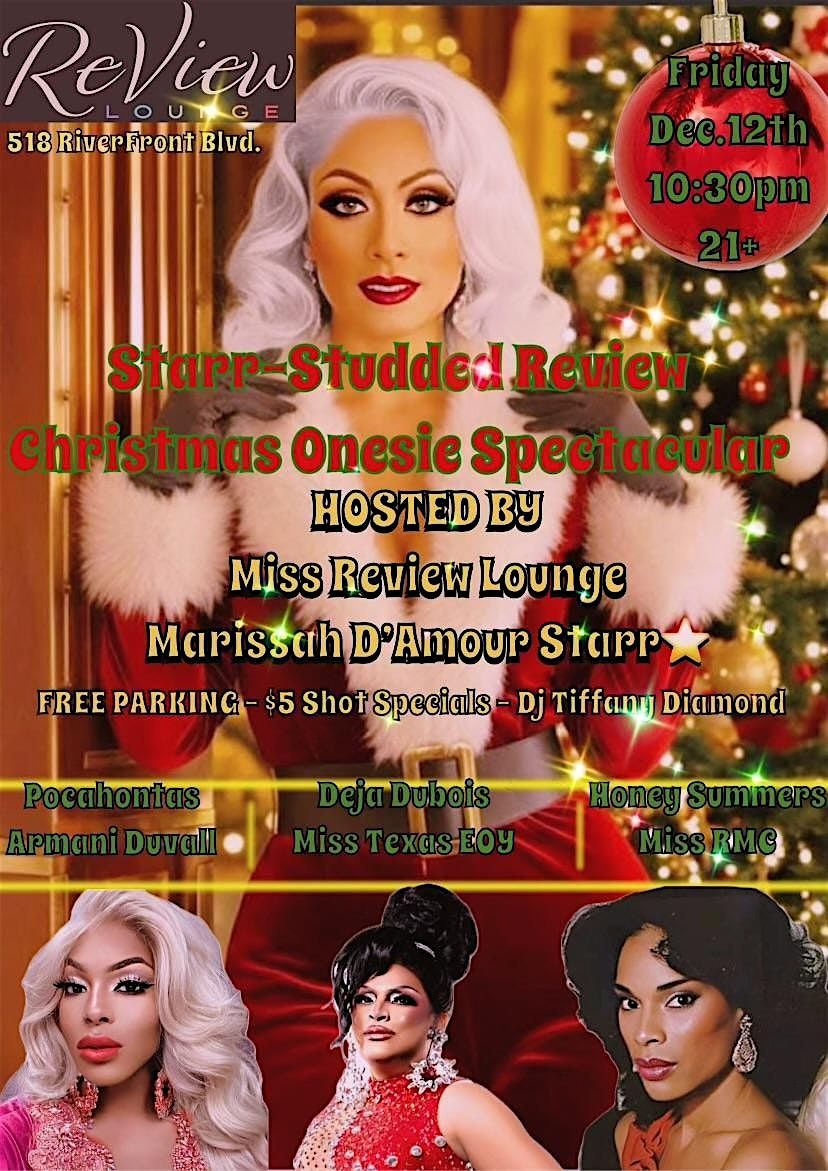 Christmas Onesie Spectacular - Hosted by Miss ReView Lounge