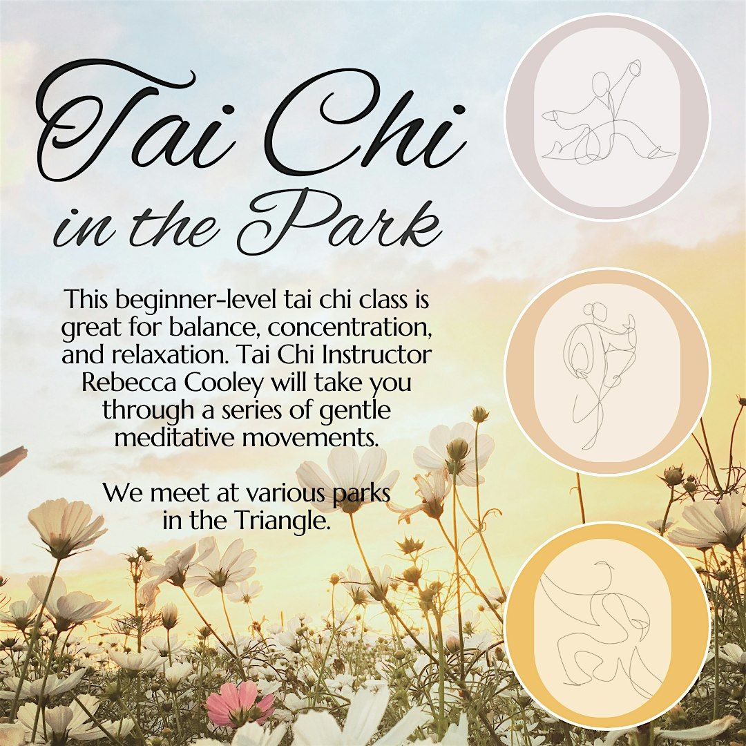 TAI CHI 3-week beginner class (starts 11\/02)
