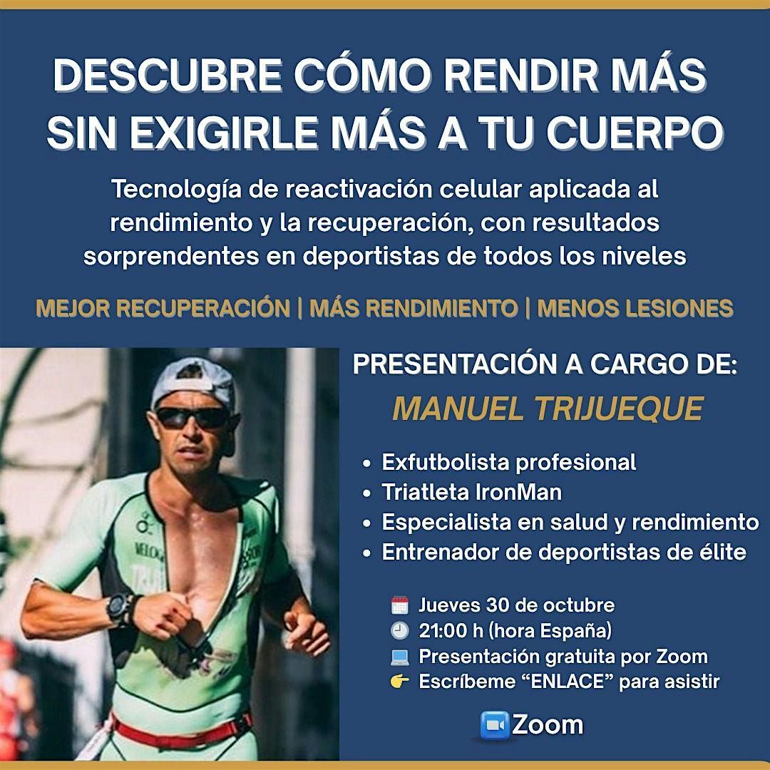 Rendimiento y recuperaci\u00f3n para Deportistas con Reactivaci\u00f3n celular