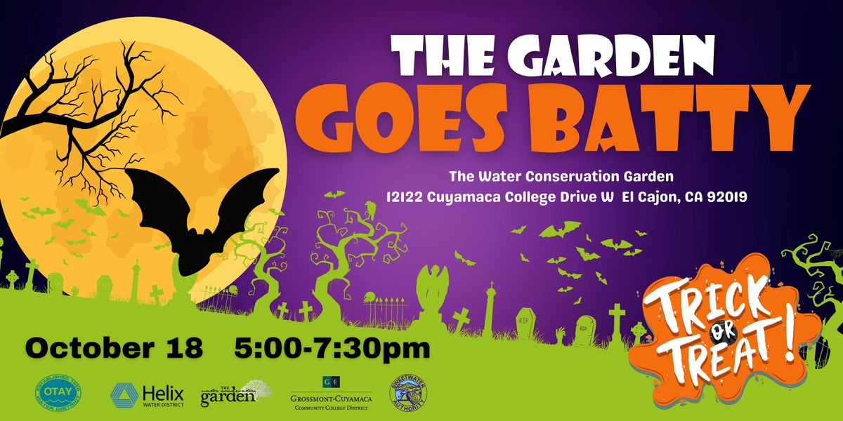 The Garden Goes Batty