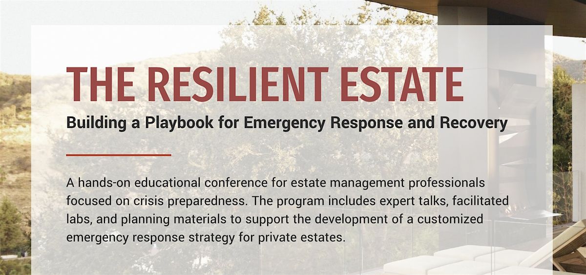Estate Management Conference 2025