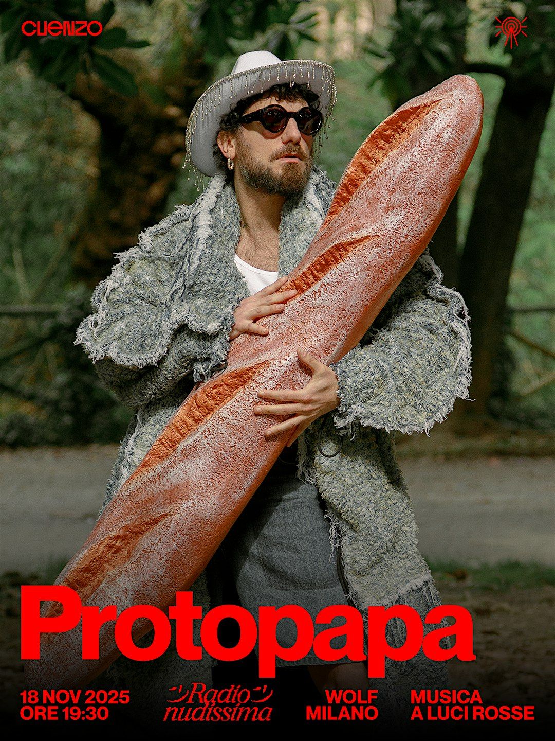 Radio Nudissima  - Guest PROTOPAPA [Wolf - Milano] x MMW