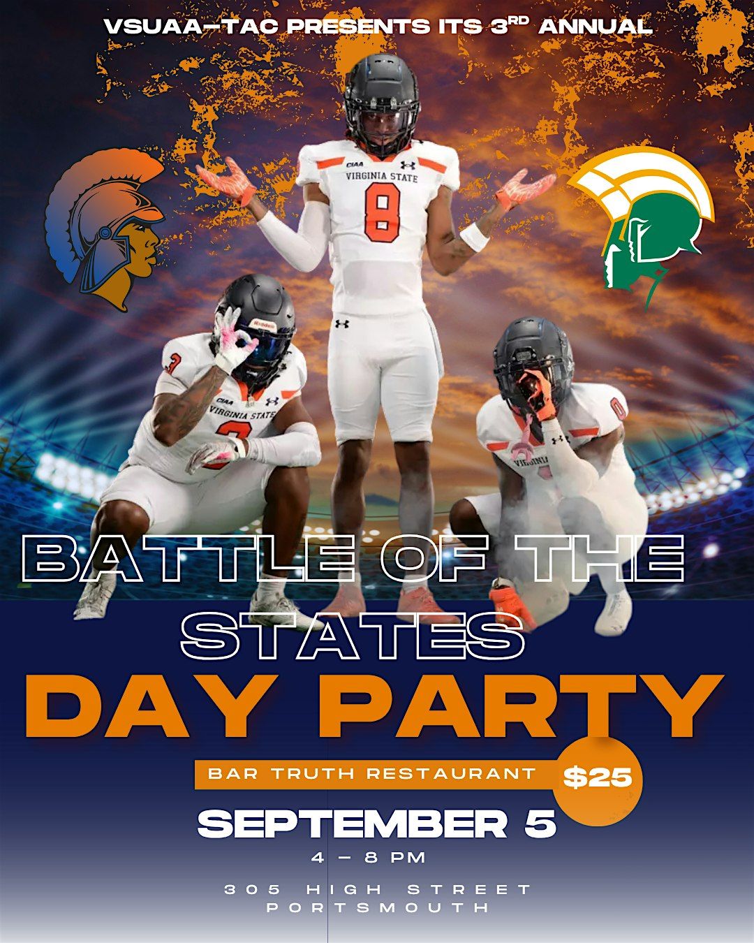 Battle Of The States Day Party