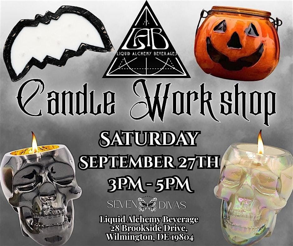 Candle Workshop at Liquid Alchemy Beverage