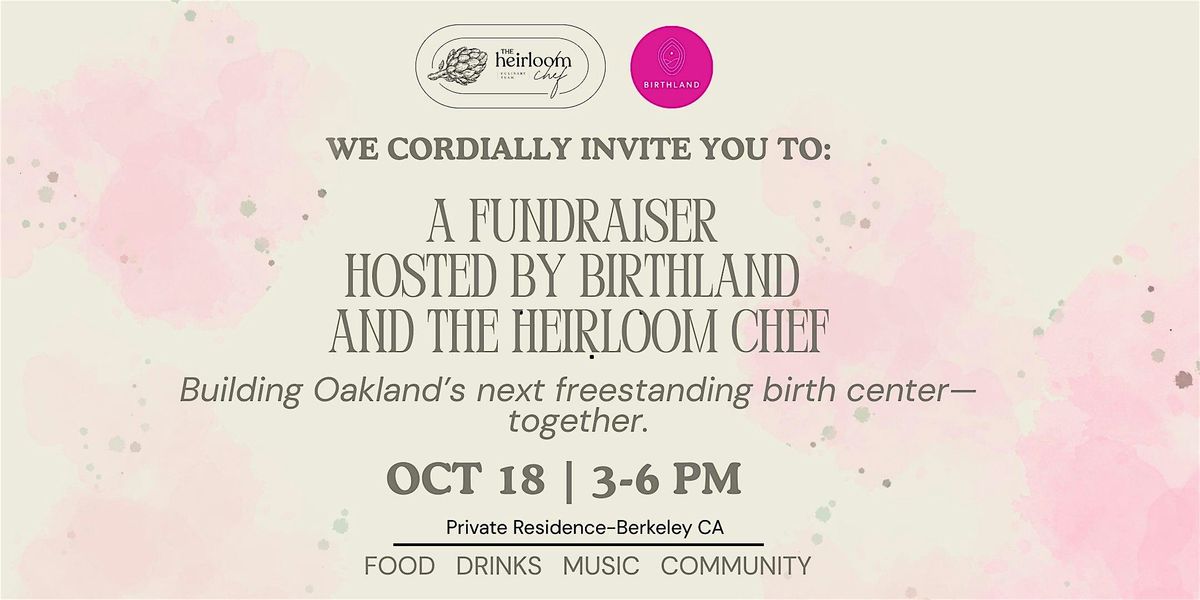 Birthland Fall Fundraiser