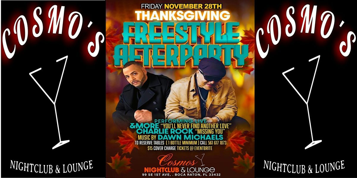 FREESTYE FRIDAY THANKSGIVING AFTER PARTY