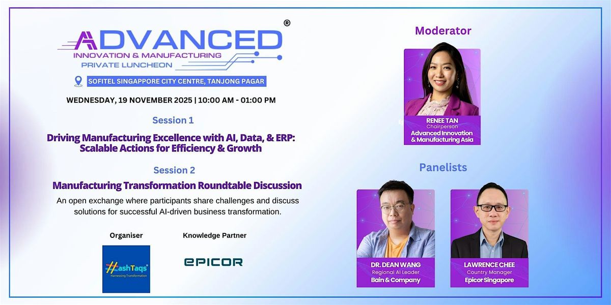Advanced Innovation & Manufacturing (AIM) Private Luncheon 2025