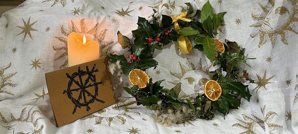 "Winter Solstice Wreaths " a Salisbury Crafty Coven Workshop