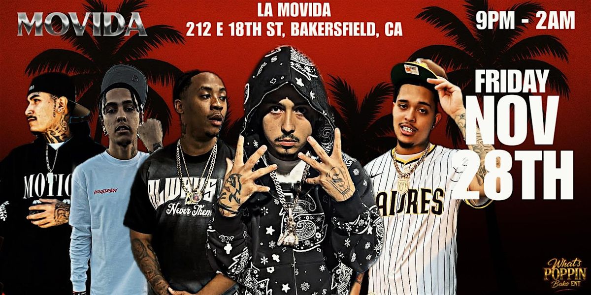 GMONEYDT - LA MOVIDA : WHATS POPPIN BAKO ENT