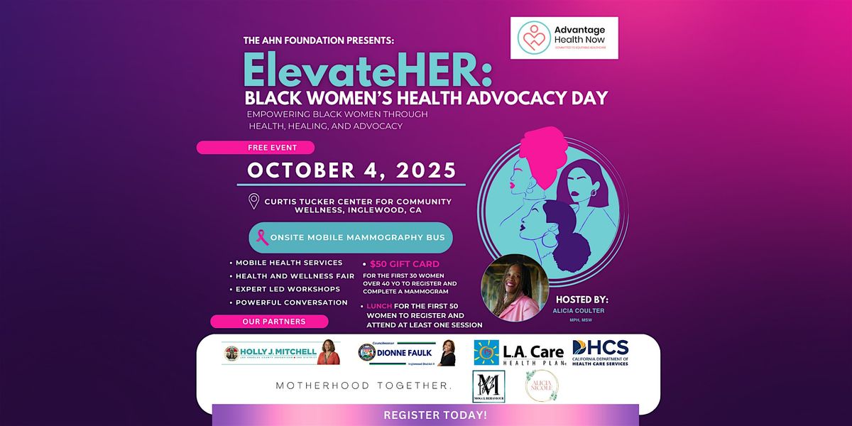 ElevateHER: Black Women's Health Advocacy Day