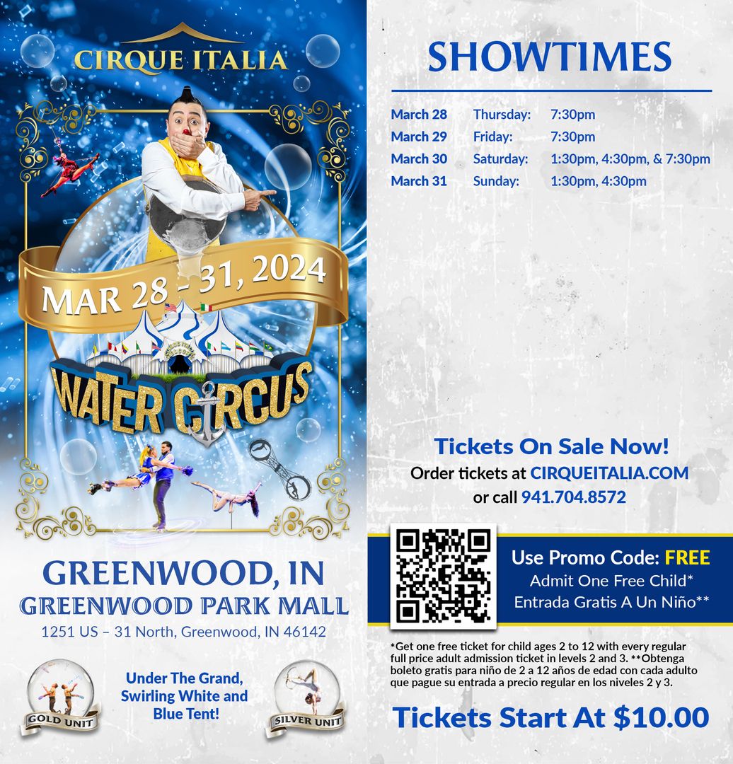 Cirque Italia - Water Circus at Barton Creek Square