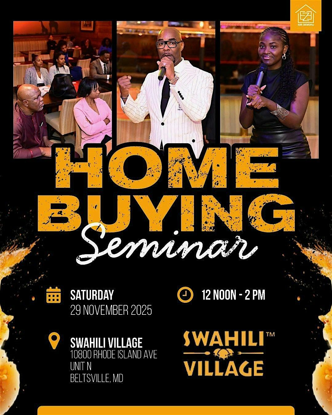 NOVEMBER Home Buying Seminar - FREE