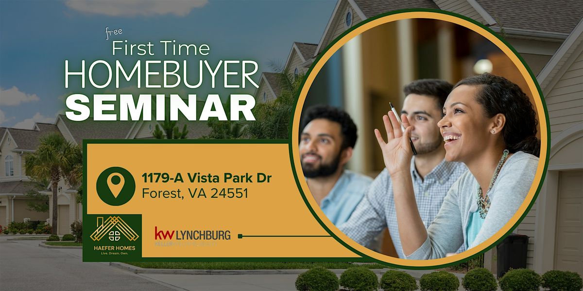 1st Time Homebuyer Seminar