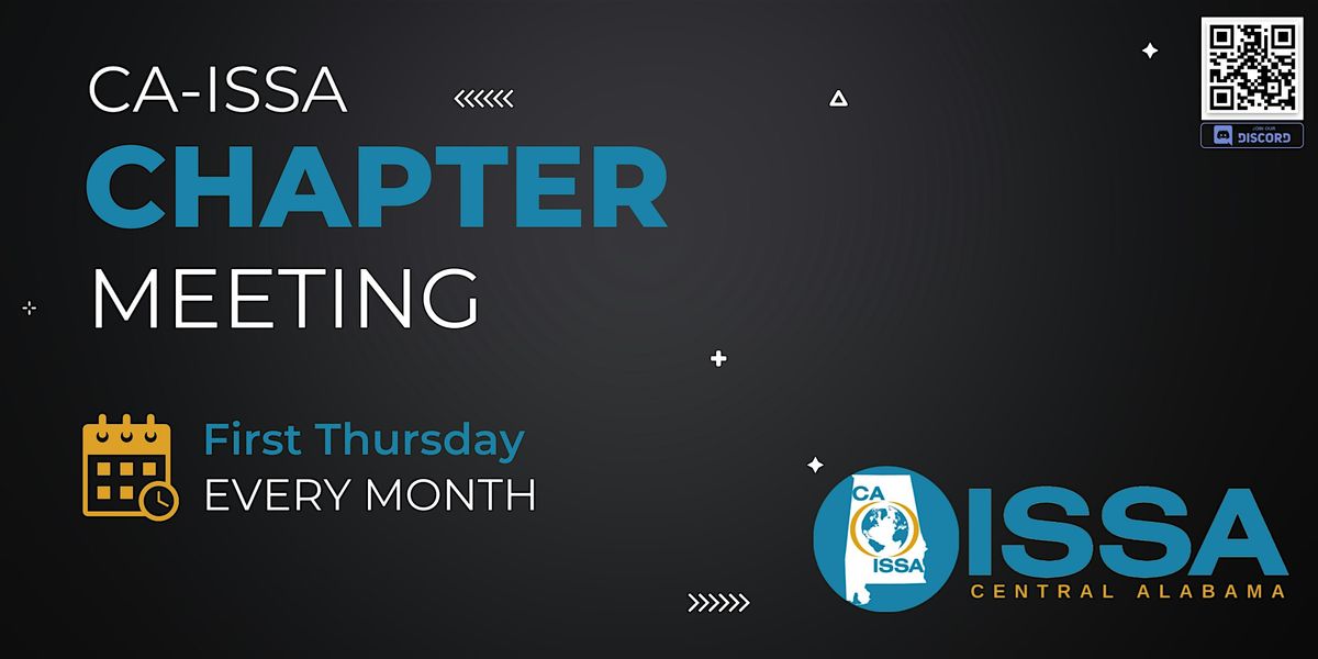 CA-ISSA Chapter Meeting Thursday, December 4th, 2025