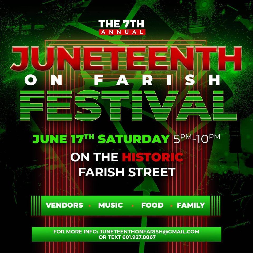 The 7th Annual On Farish Festival N Farish St, Jackson, MS