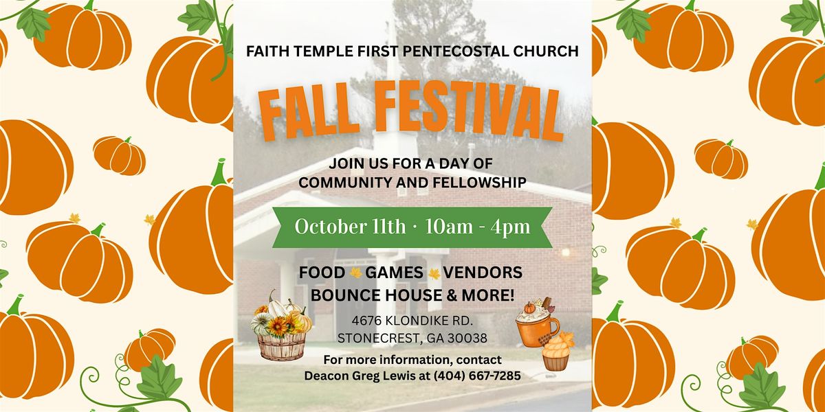 COMMUNITY FALL FEST 2025