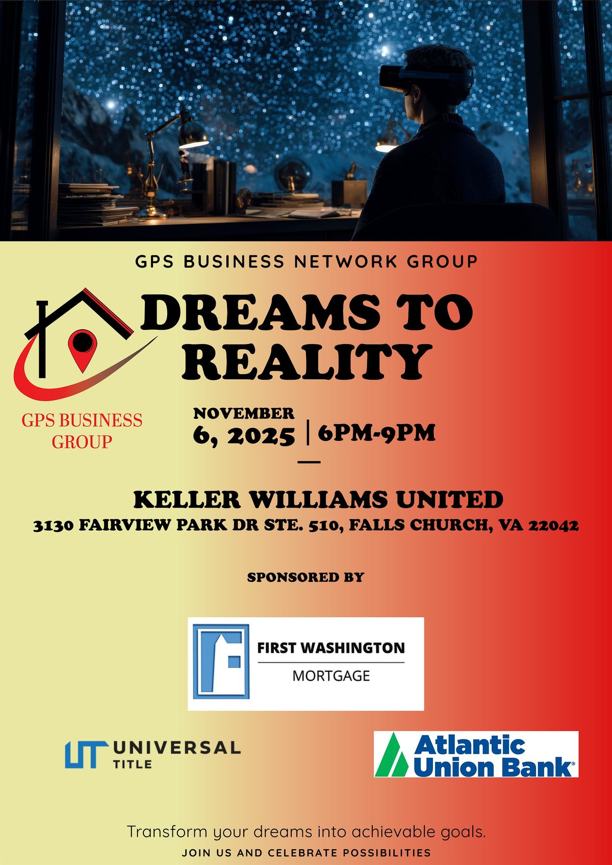 Dreams to Reality - Networking Event