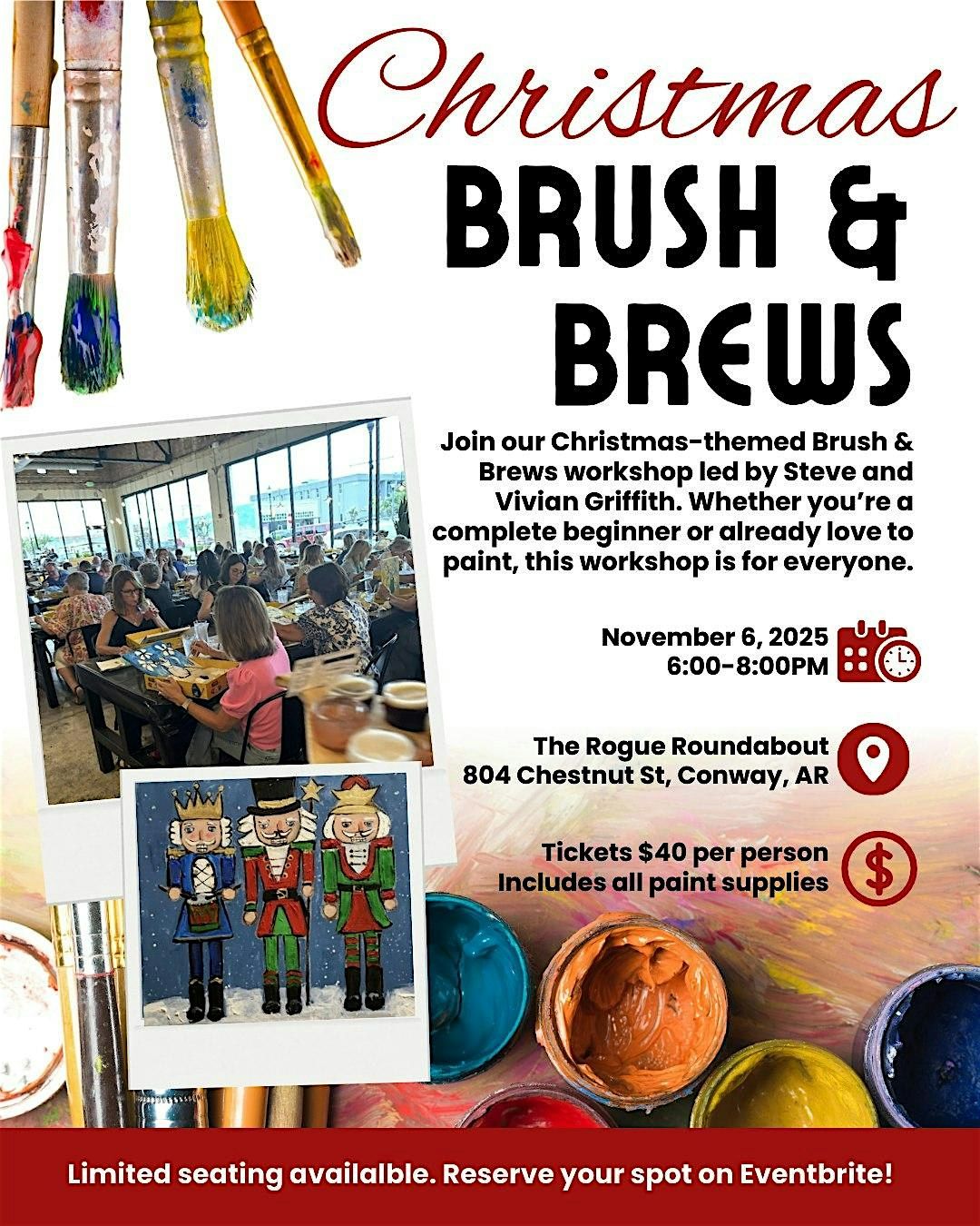 Brush & Brews at The Rogue Roundabout