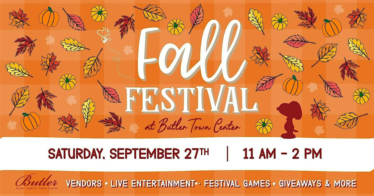 Fall Festival at Butler!