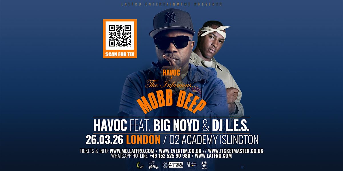 Mobb Deep Havoc feat. Big Noyd, DJ L.E.S. Live in London
