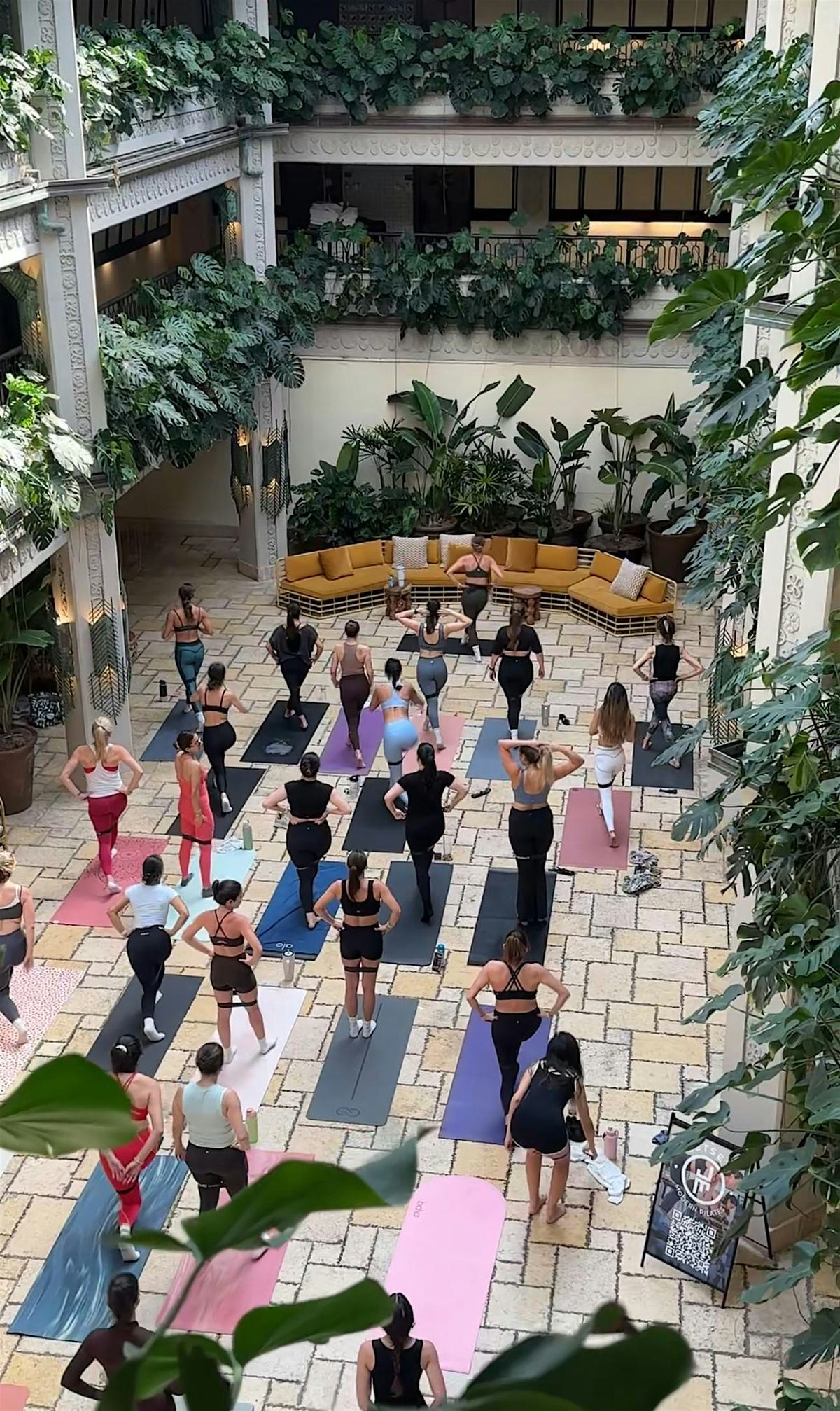 JETSET on the Mat @ Mayfair Hotel & Gardens