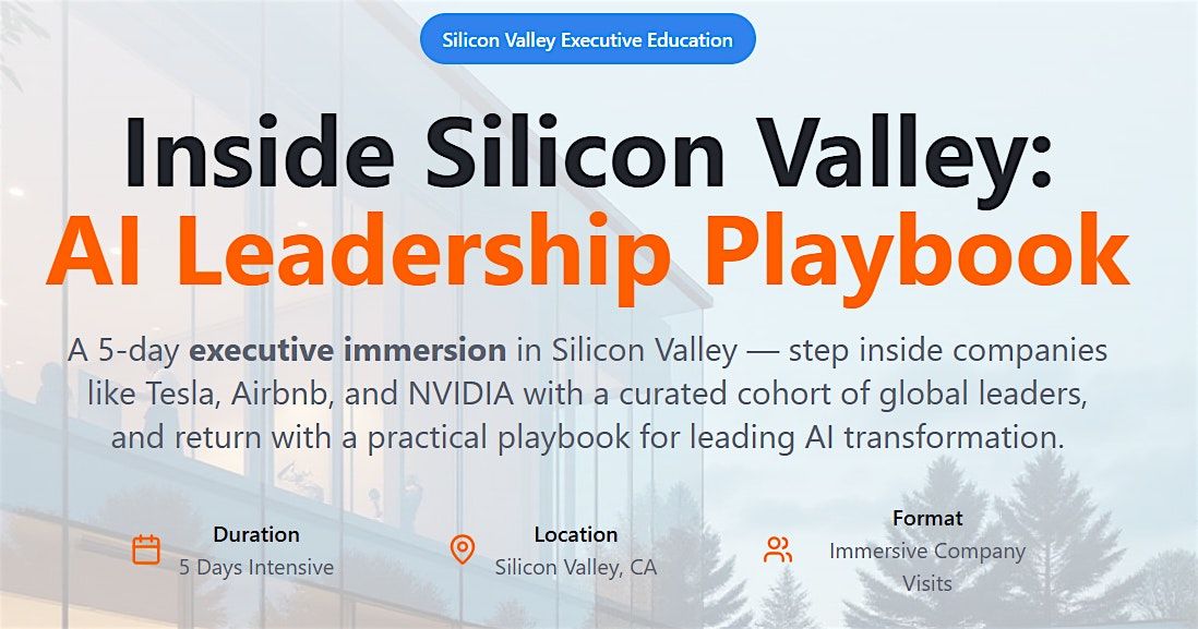 Inside Silicon Valley: AI Leadership Playbook