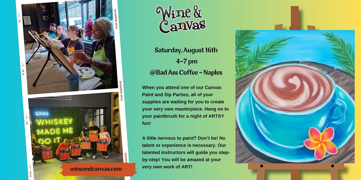 Naples Paint & Sip \u2013 Coffee in Paradise