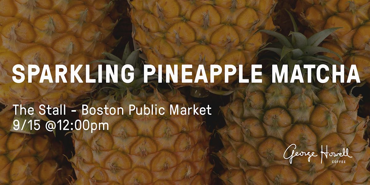 Sparkling Pineapple Matcha
