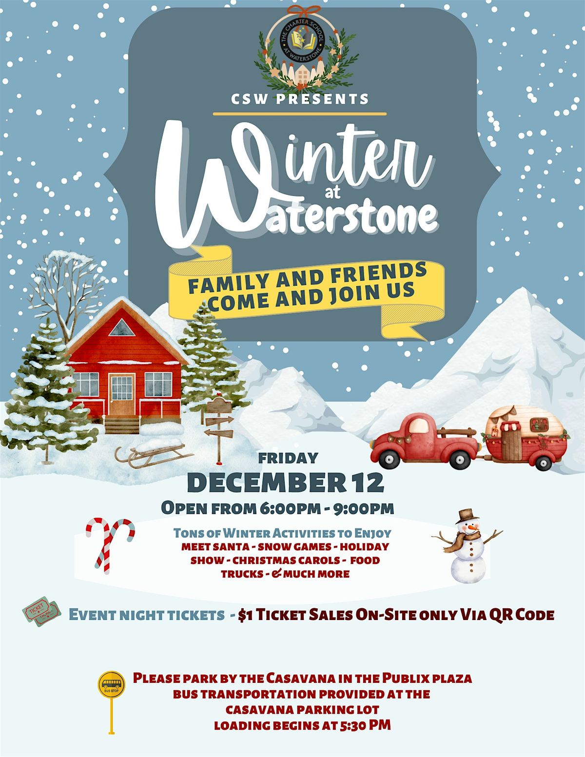 Upcoming Event: Winter at Waterstone!