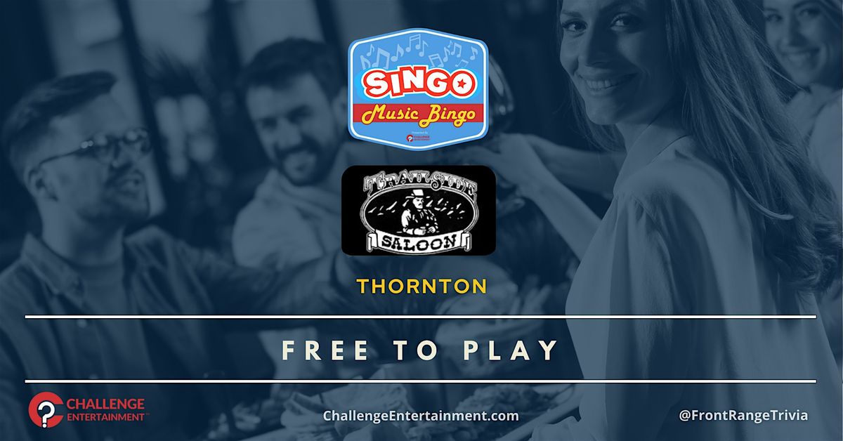 SINGO Music Bingo at the Trailside Saloon